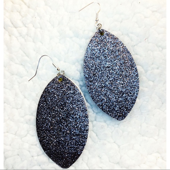 2/$20 Football faux leather earrings - Picture 3 of 5